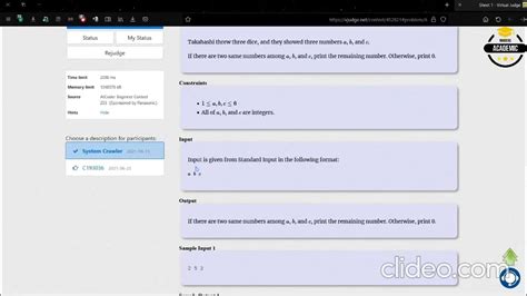 How to use Vjudge with an example.. .